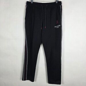 Psycho Bunny Park MGM Las Vegas Mens Medium Black Track Jogger Pants